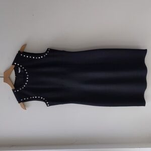 Susana Monaco 100% Wool Studded Sheath Dress Women's 10